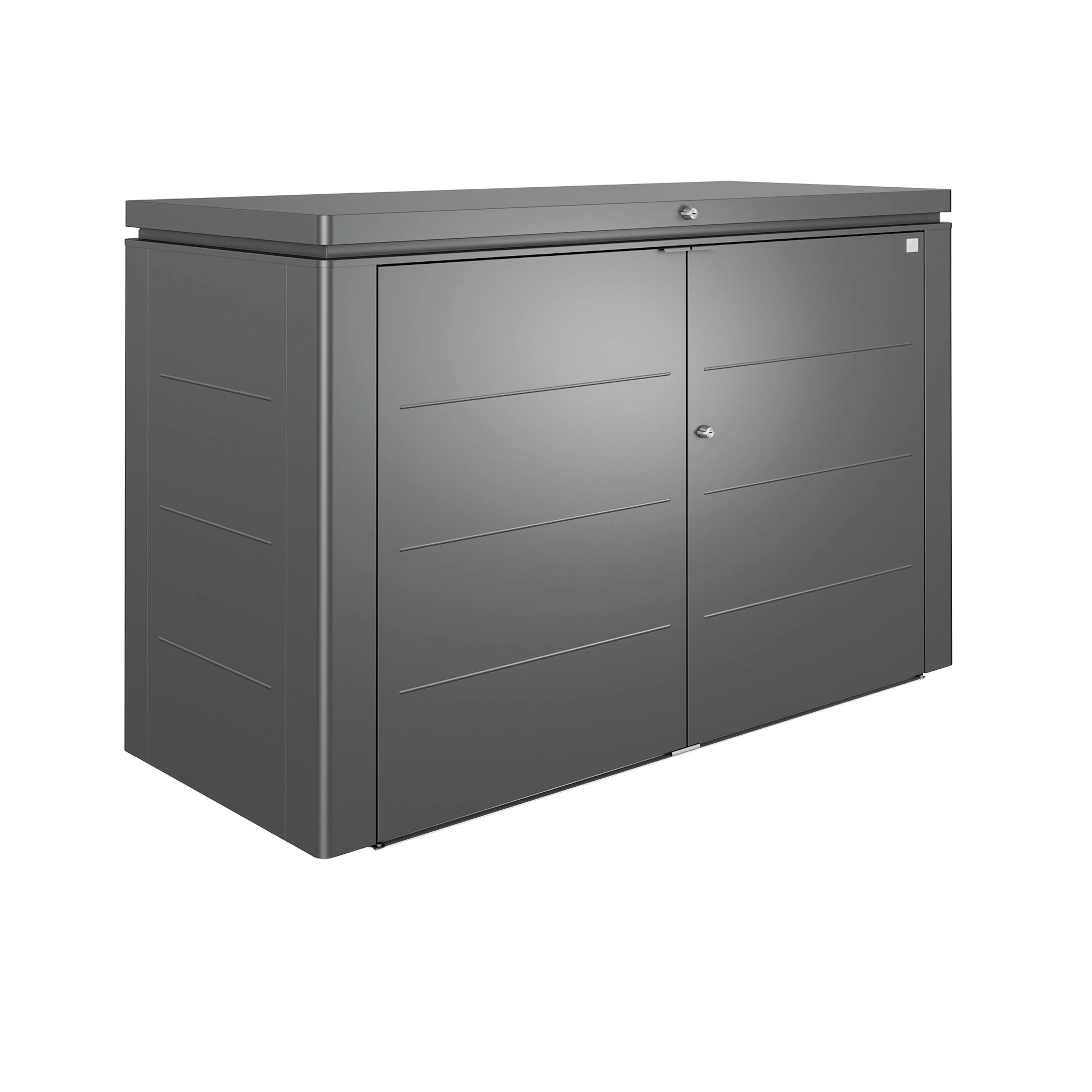 Metallic Mörkgrå