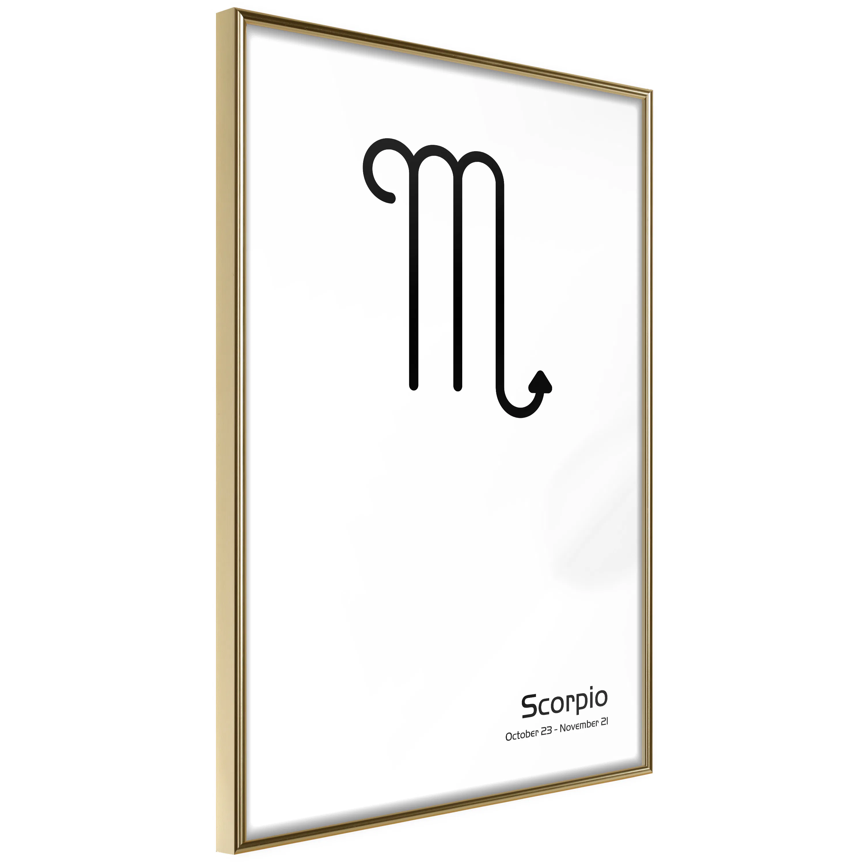 Poster Artgeist Affisch Scorpio