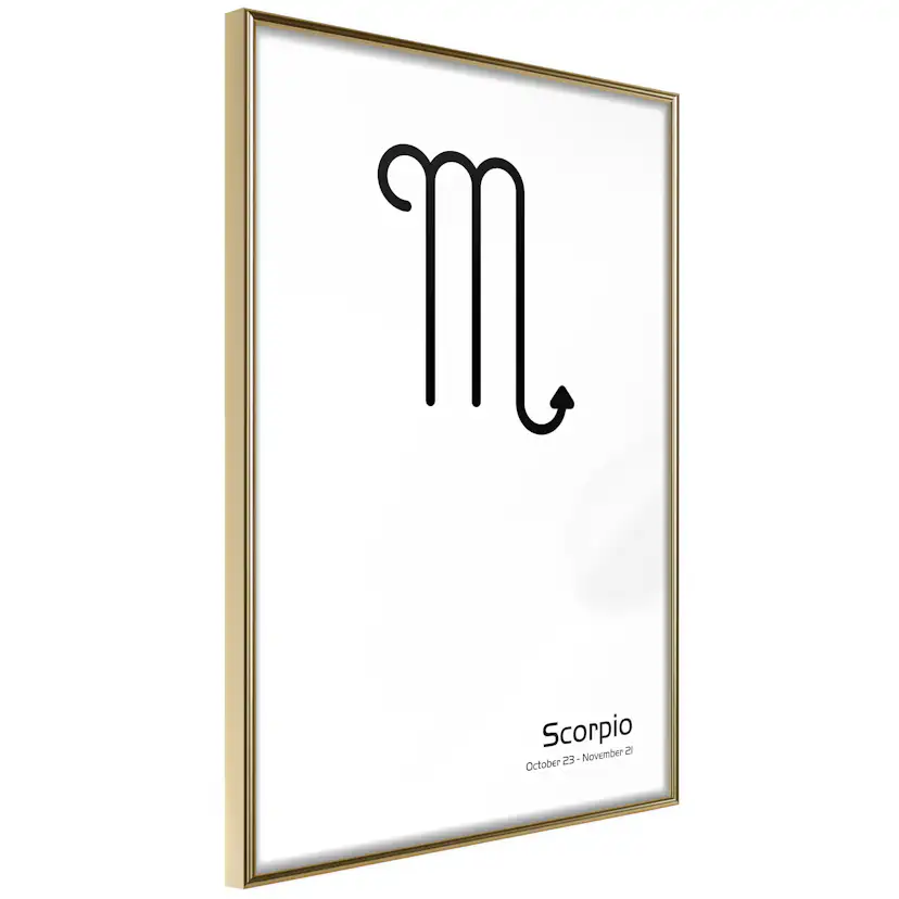 Poster Artgeist Affisch Scorpio