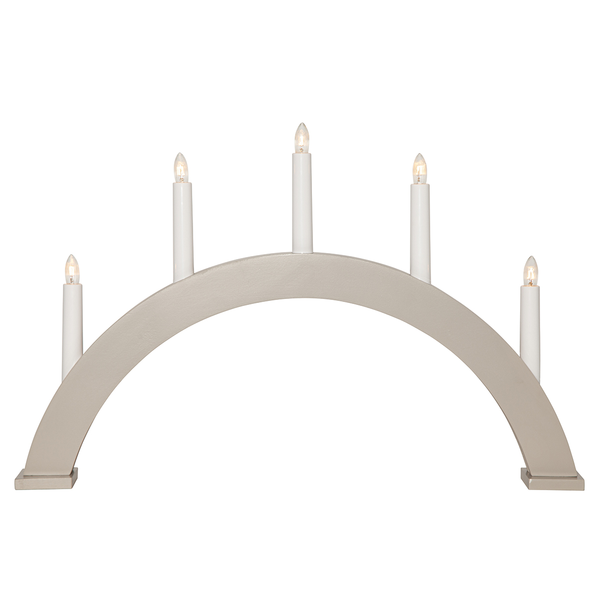 Ljusstake ALBO Båge Beige Beige