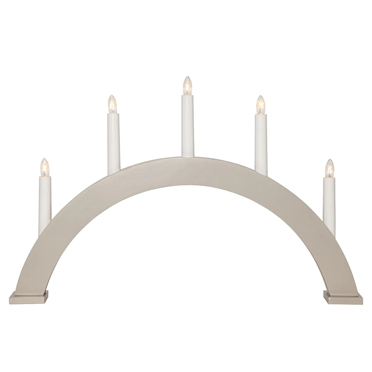 Ljusstake ALBO Båge Beige Beige