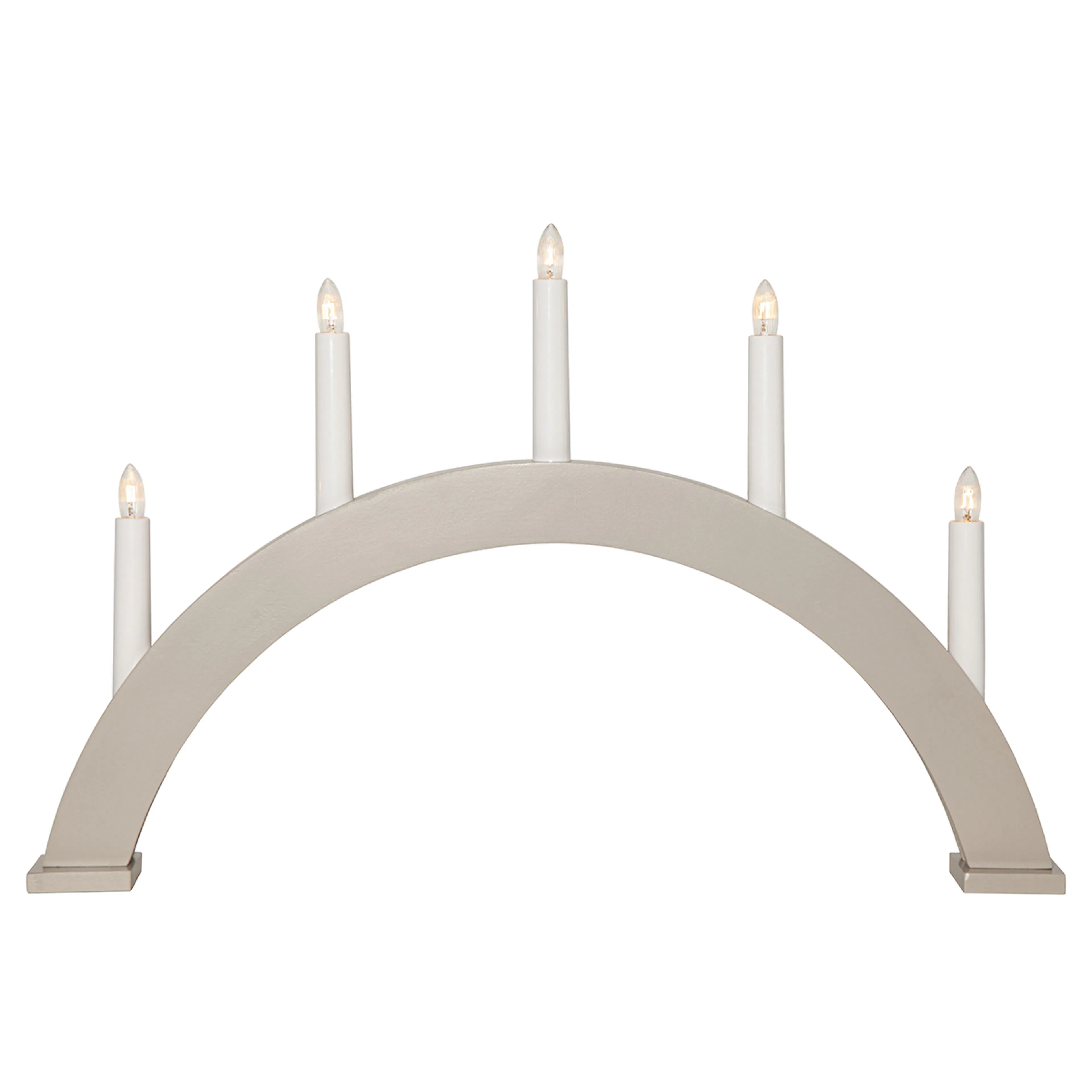 Ljusstake ALBO Båge Beige Beige