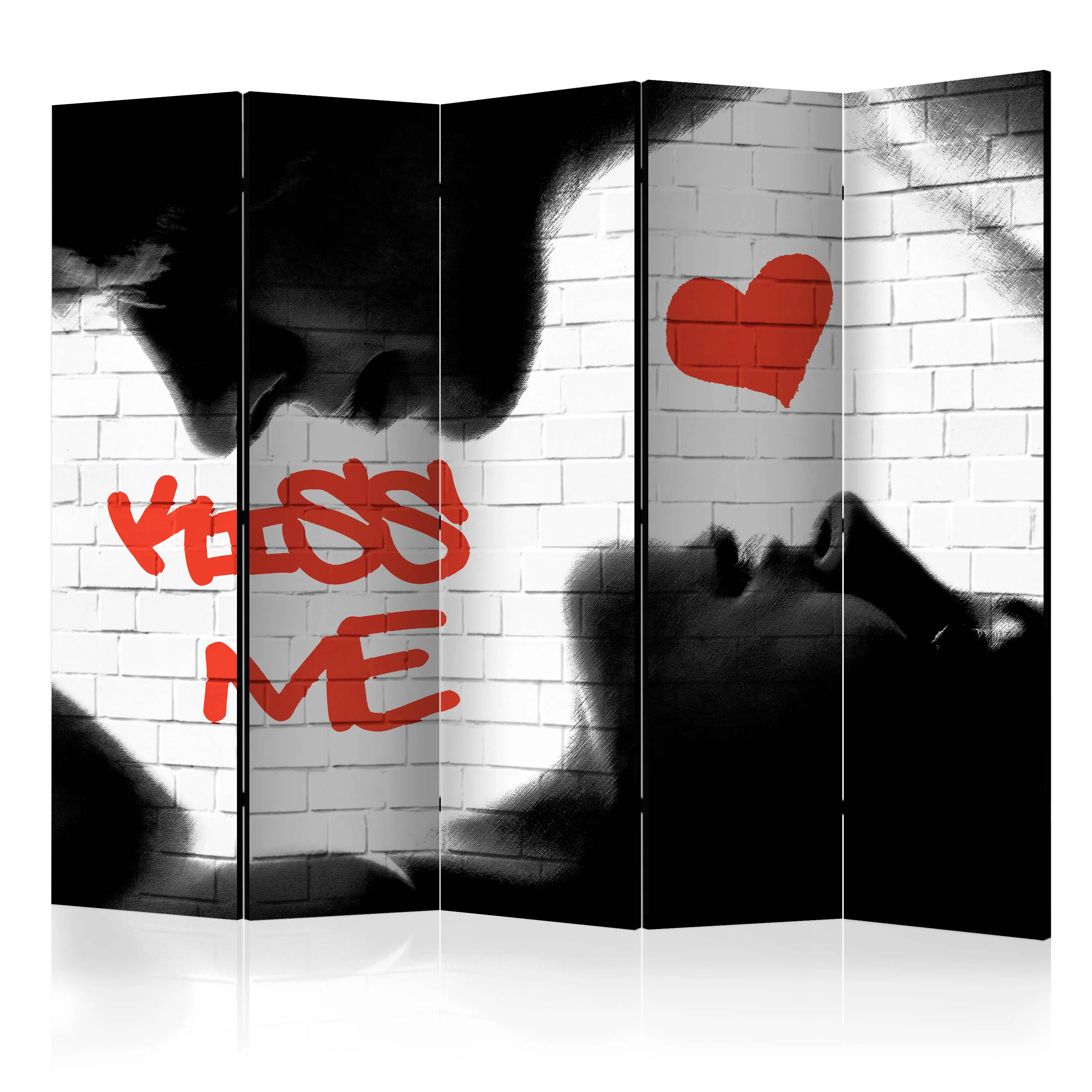 Rumsavdelare Skärmvägg Arkiio Kiss Me II 225x172 cm