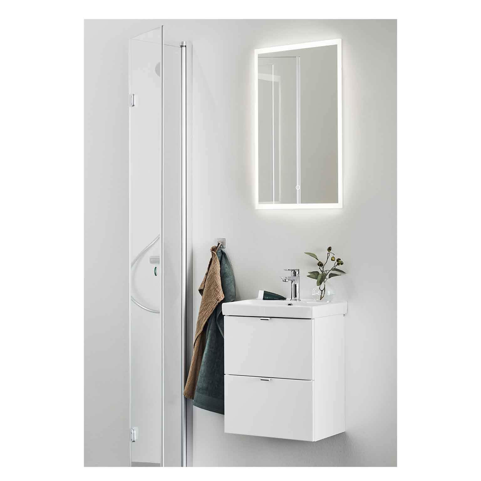 Spegel Hafa Store Square Led