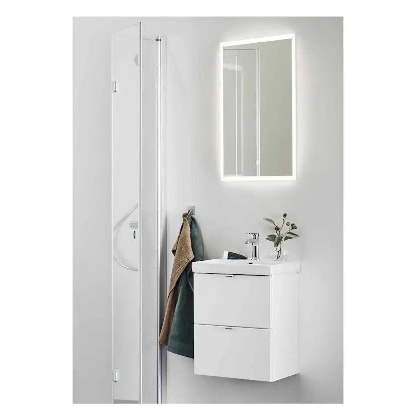 Spegel Hafa Store Square Led