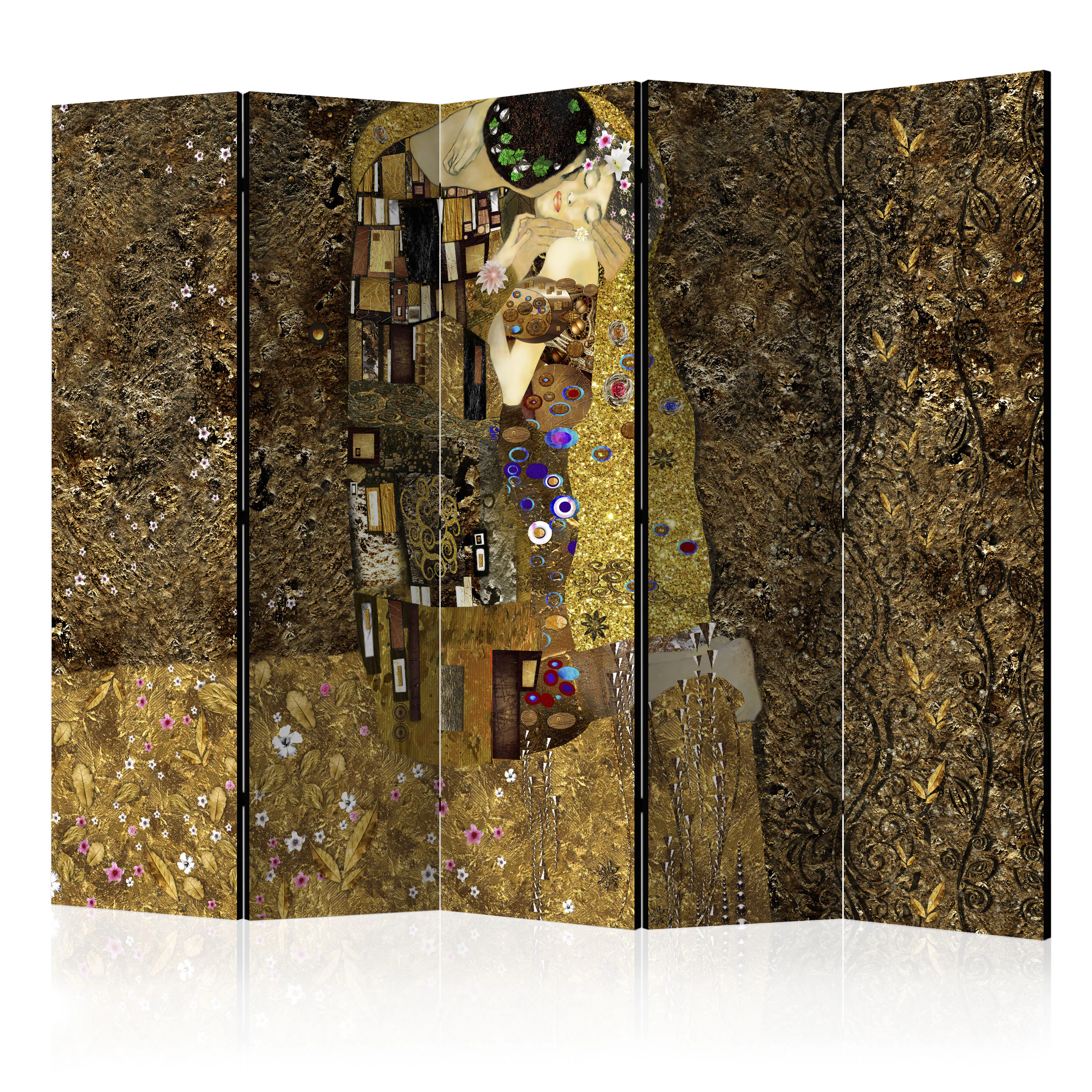 Rumsavdelare Skärmvägg Arkiio Golden Kiss II 225x172 cm