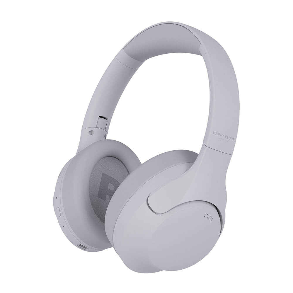 HAPPY PLUGS Hörlur Play Pro ANC Over-Ear Wireless Vit