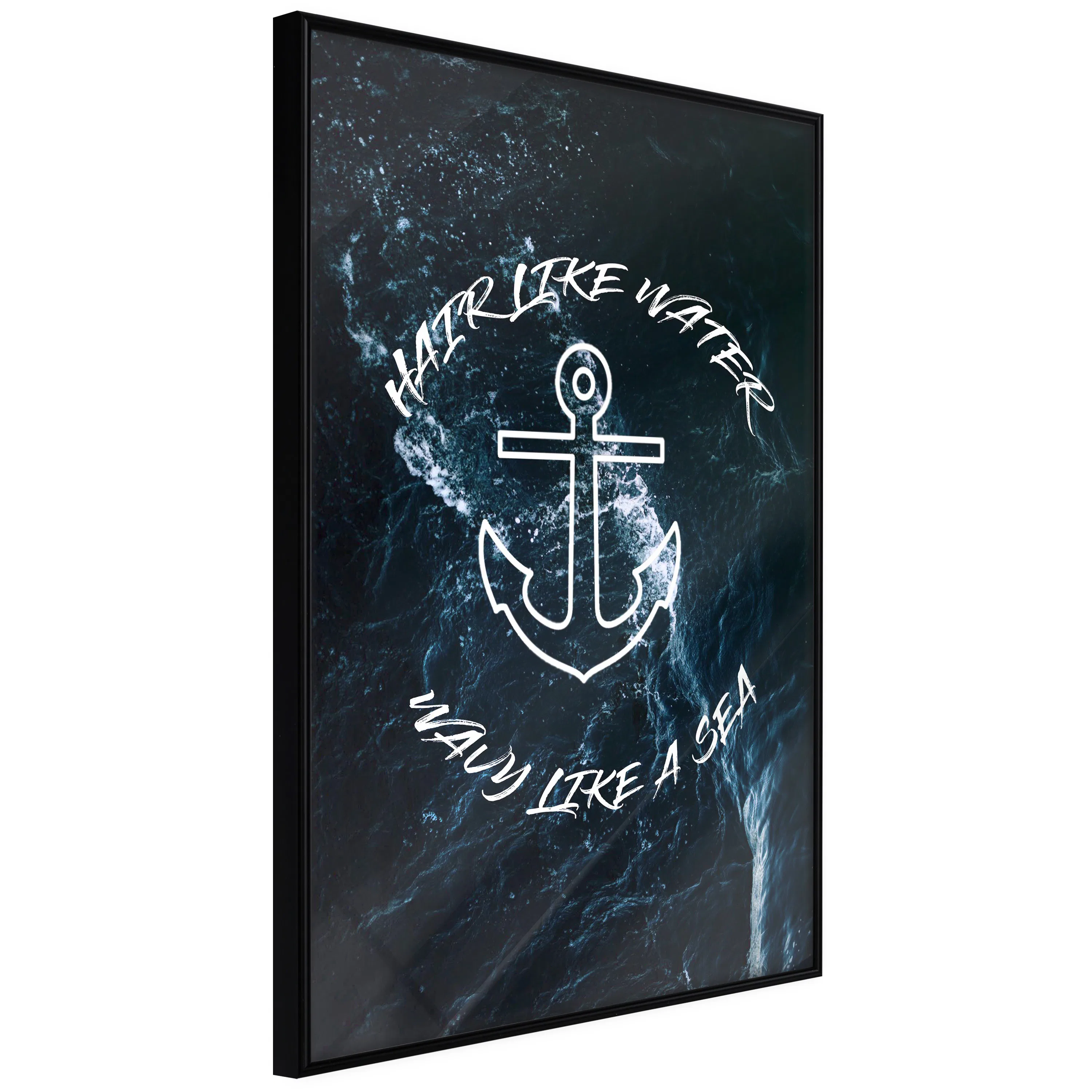 Poster Artgeist Affisch Hair like Water, Wavy like a Sea