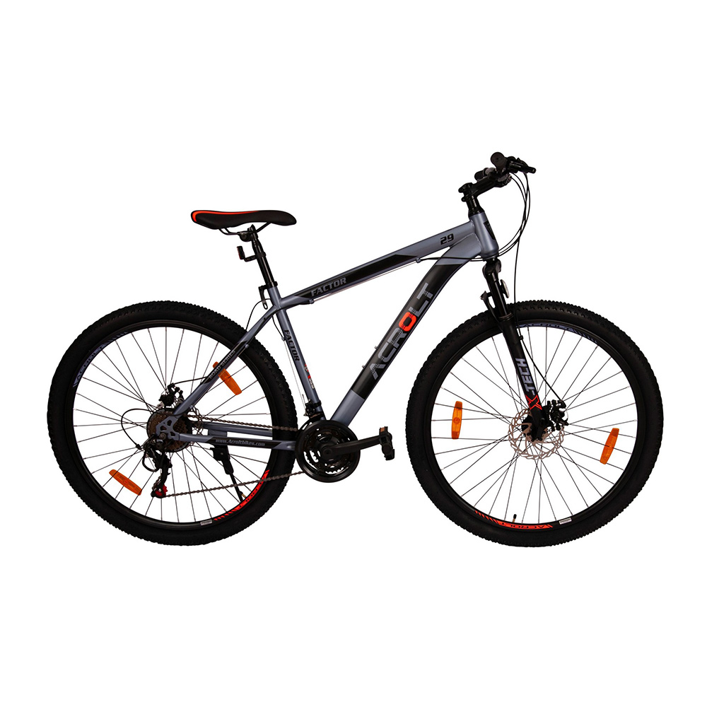 Mountainbike Acrolt Factor 27,5" Grå/Orange