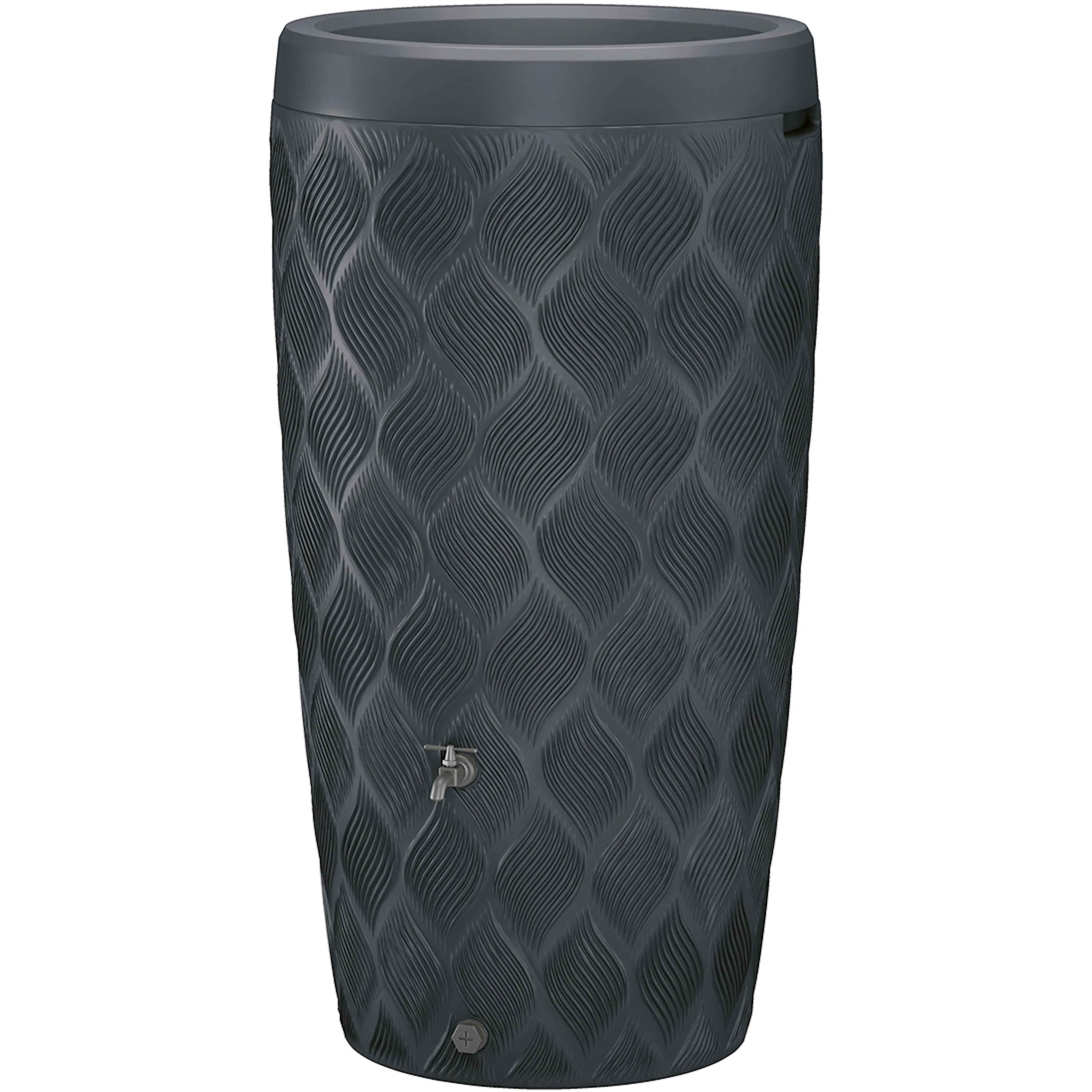 Regnvattentunna Hyma Garden Flow 240 L Antracit Med Lock