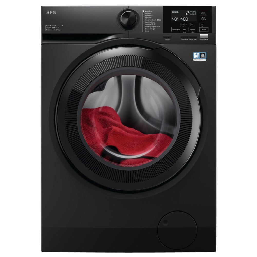 Kombinerad Tvätt/Torktumlare AEG LWR7245965 7000 ProSteam® 9 kg