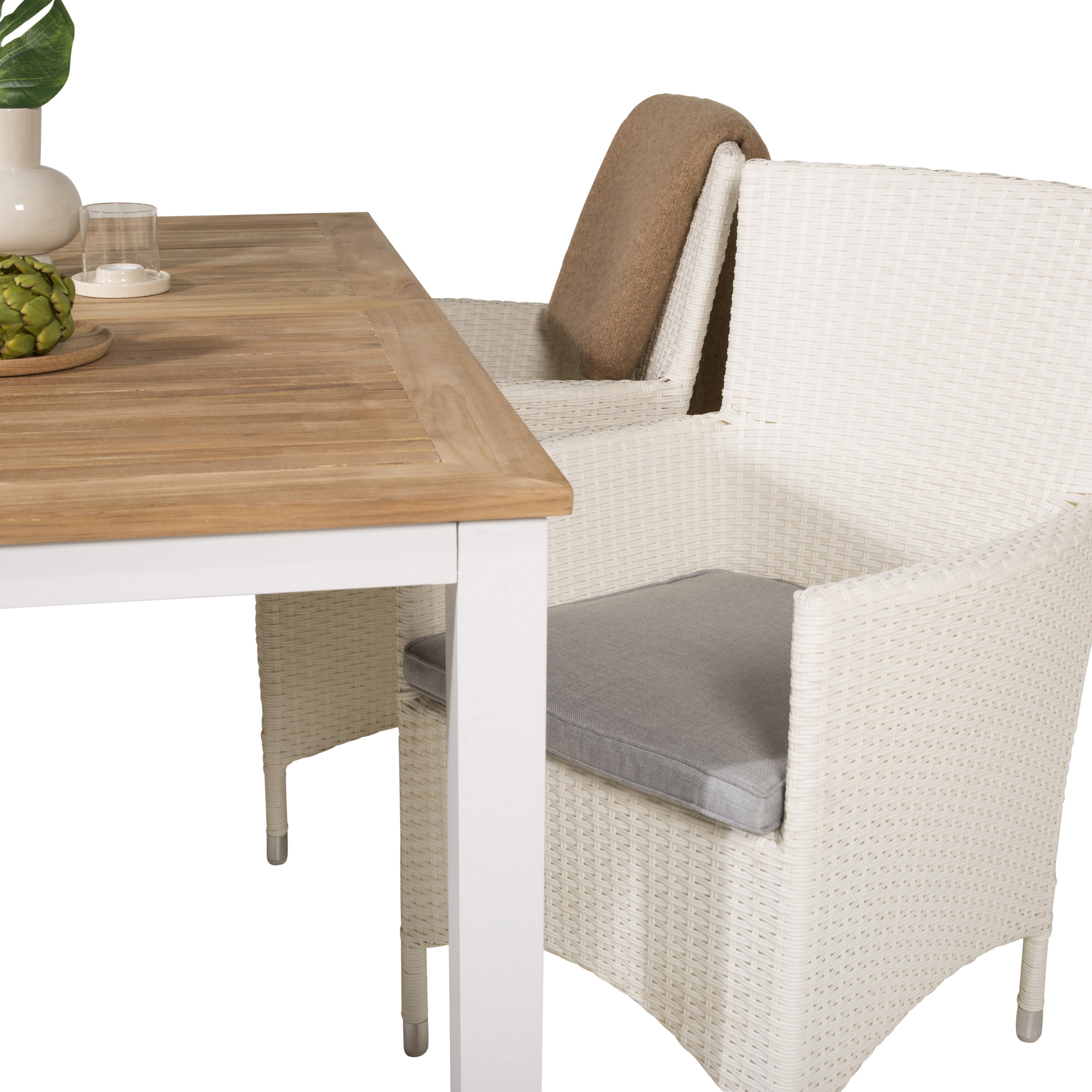Matgrupp Venture Home Perla 152/210 med 4 Milwa Stolar