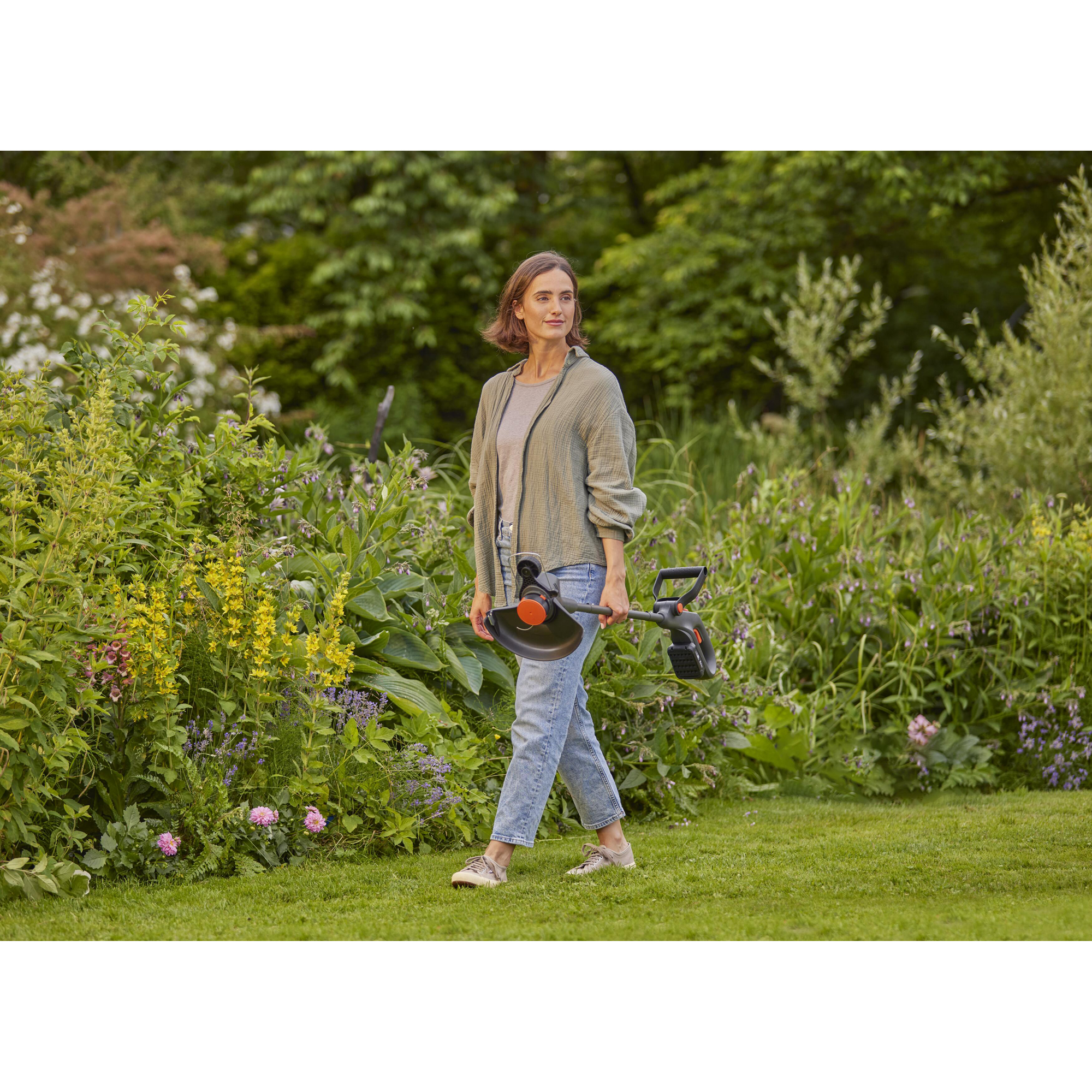 Trimmer Gardena EasyTrim 25/18V P4A Utan Batteri & Laddare