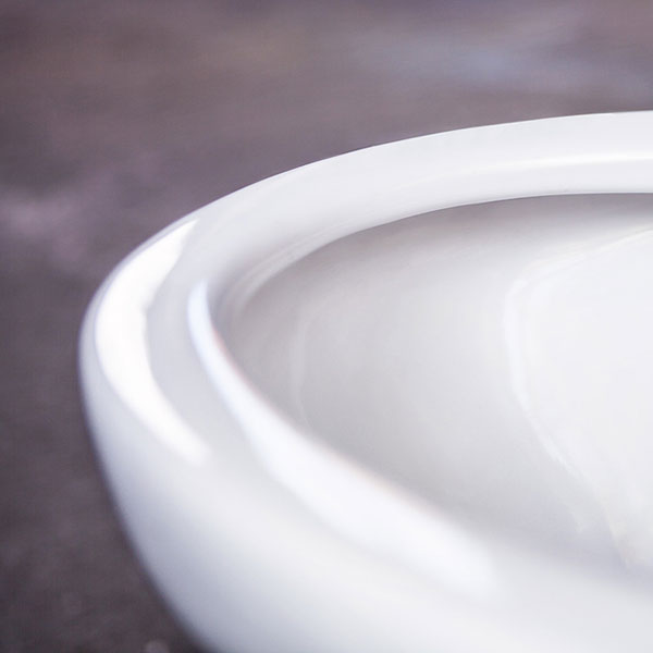Toalettstol Gustavsberg Estetic 8300 Hygienic Flush för Limn Vit, Mjukstängande Hårdsits Vit