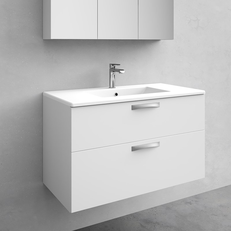 KOMMOD CITY VIT MATT 900 Matt Vit, Bredd: 900 mm