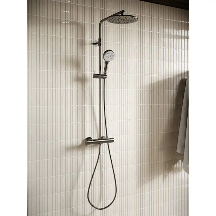 SILHOUET SHOWER SYSTEM DZR Borstad Grafitgrå, 150 cc