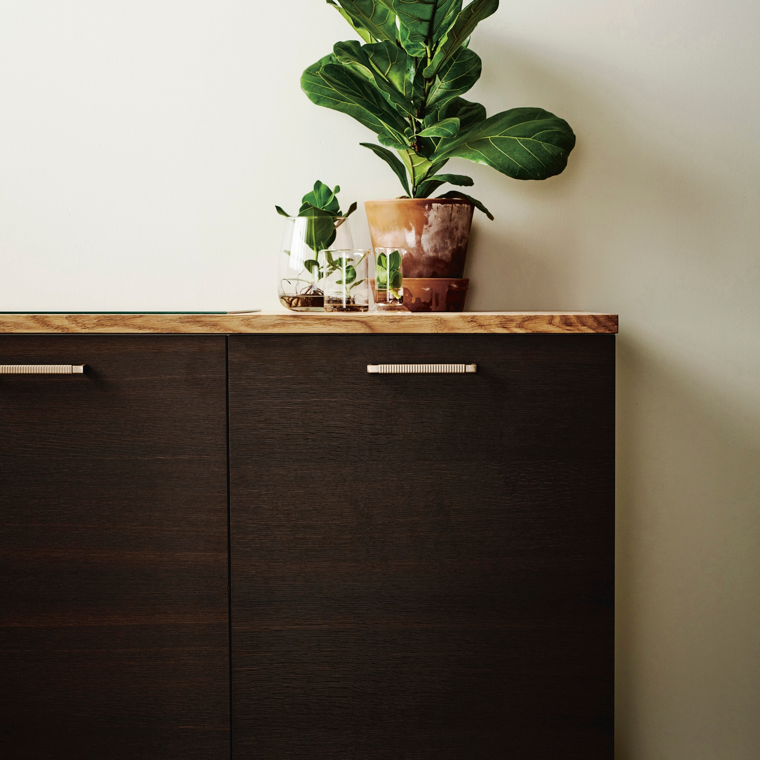 Handtag Beslag Design Rattan 160