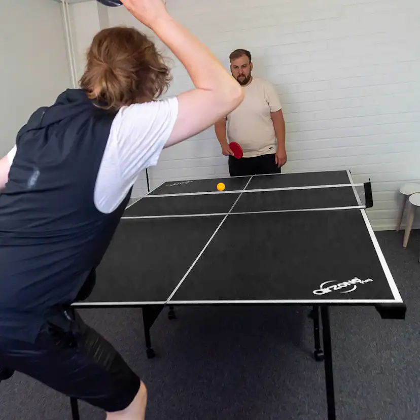Pingisbord ProSport Officiell Storlek Hopfällbar Black Edition