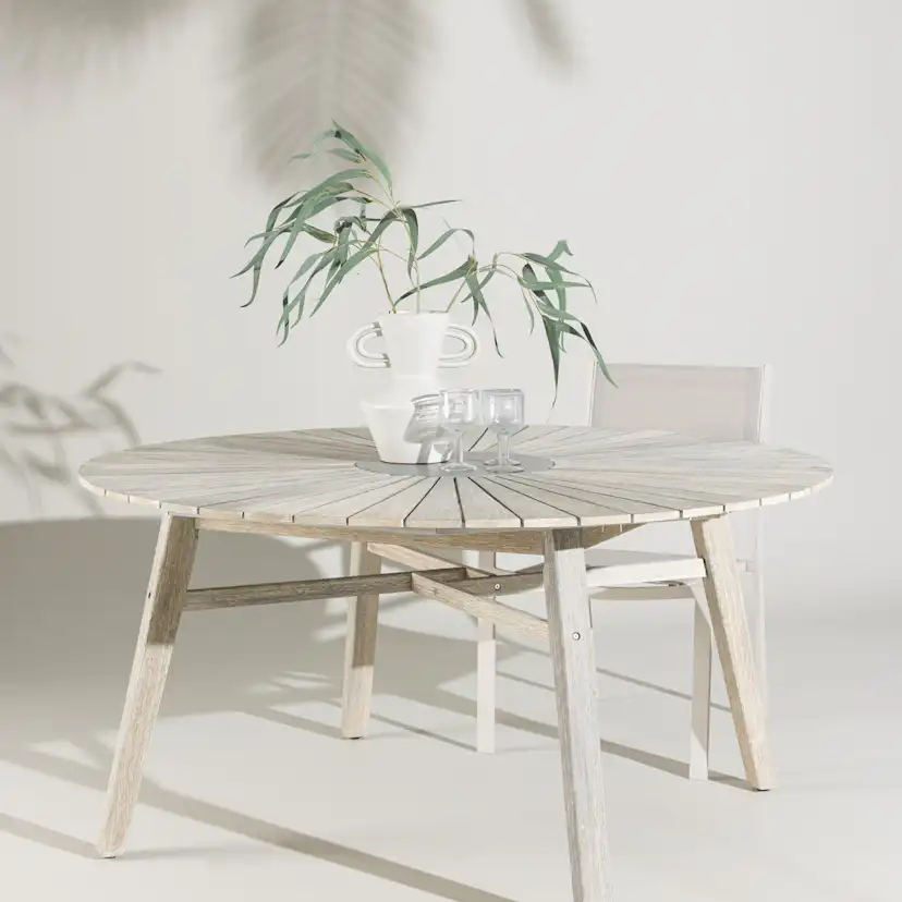 Trädgårdsbord Venture Home Rives Ø150 cm