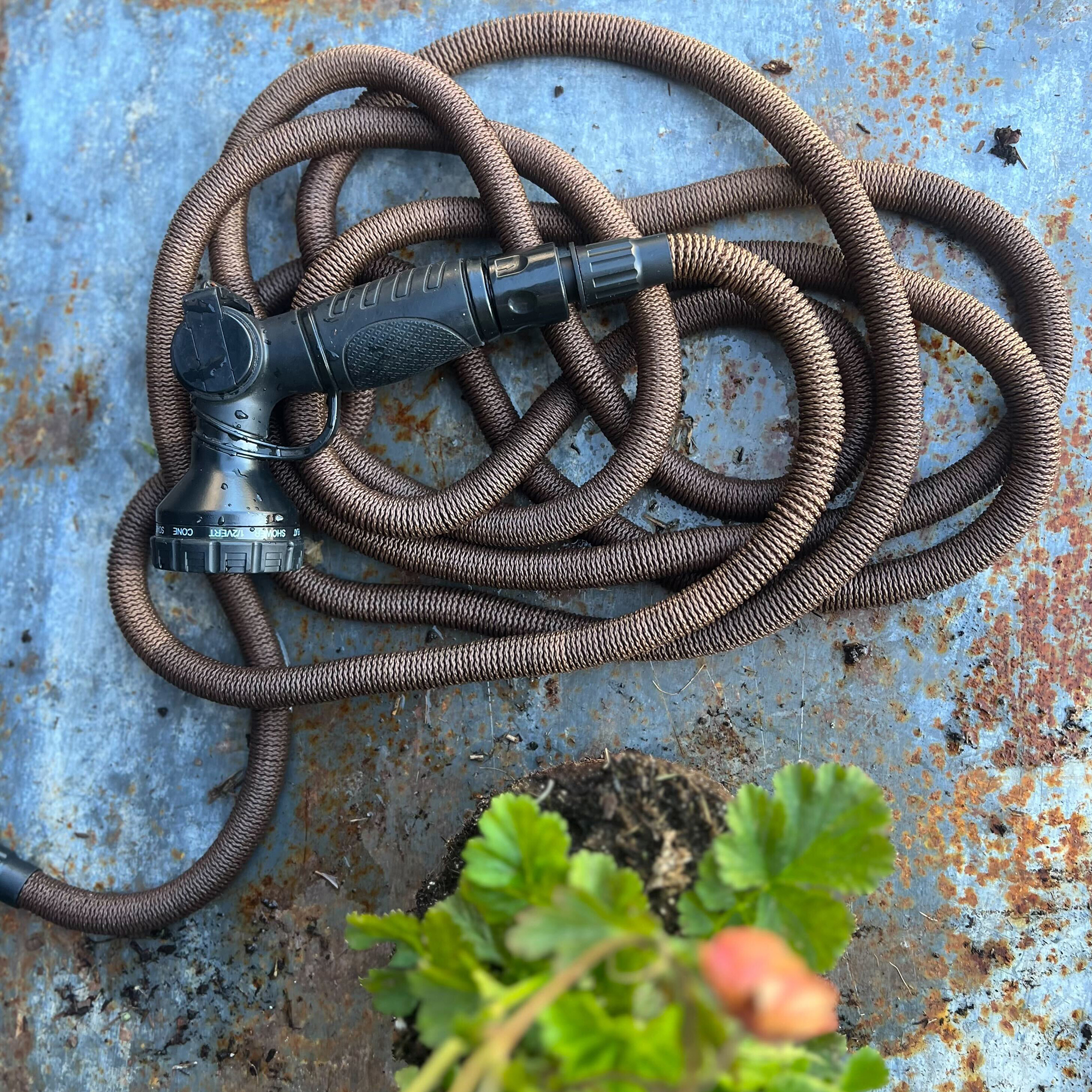 Trädgårdsslang By Benson Deluxe Mörk Sand 50 m