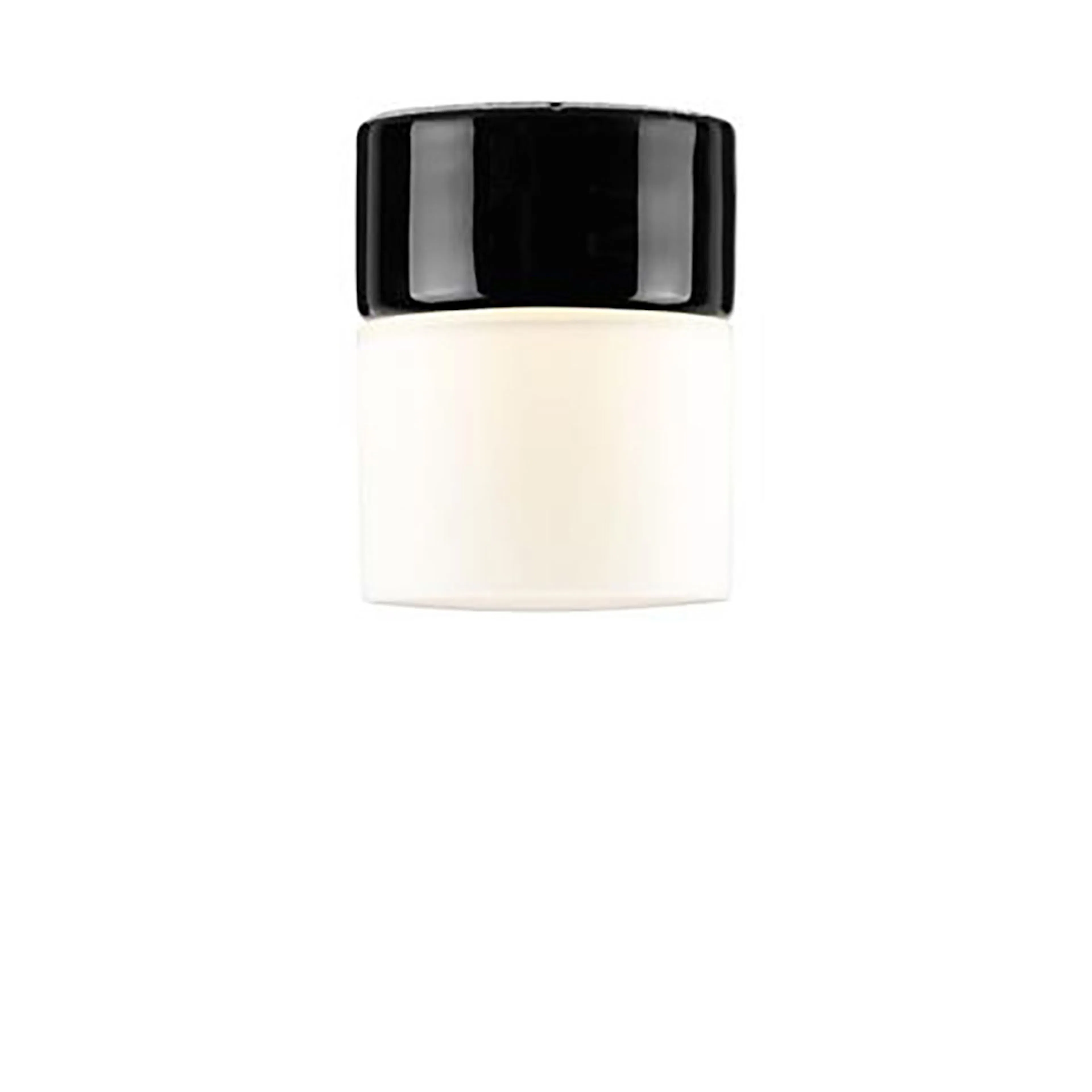 ARM OPUS100/125 SVART IP44 LED Svart/Matt Opalglas