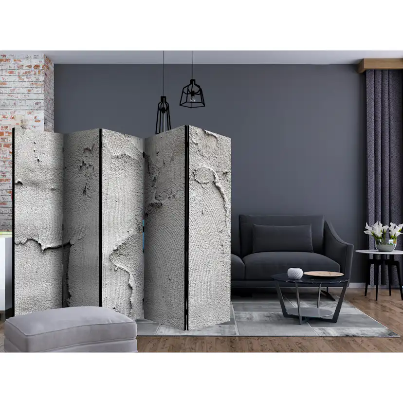 Rumsavdelare Skärmvägg Arkiio Concrete Nothingness II 225x172 cm