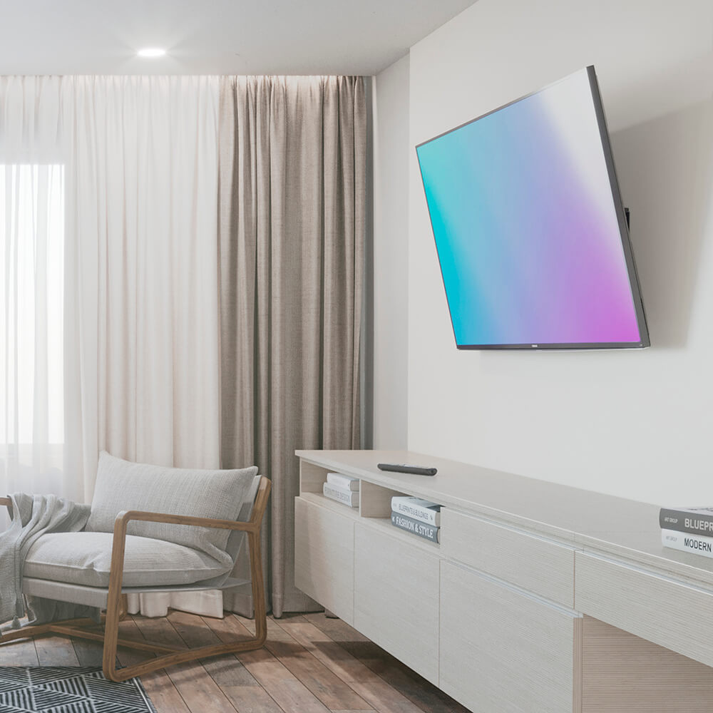 Väggfäste Hama Tilt VESA Upp Till 400x400 75 tum