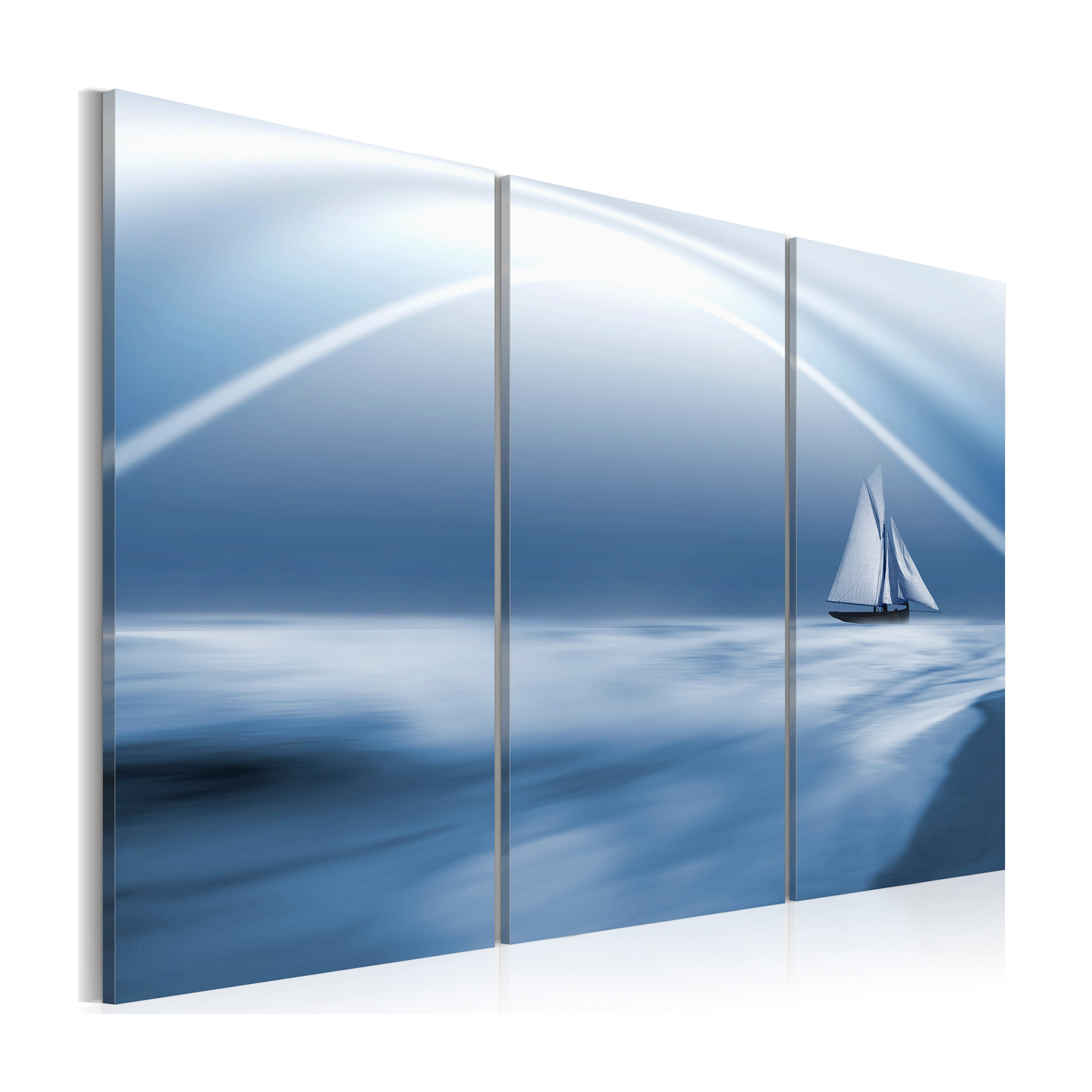 Tavla Arkiio Segling Bland Molnen