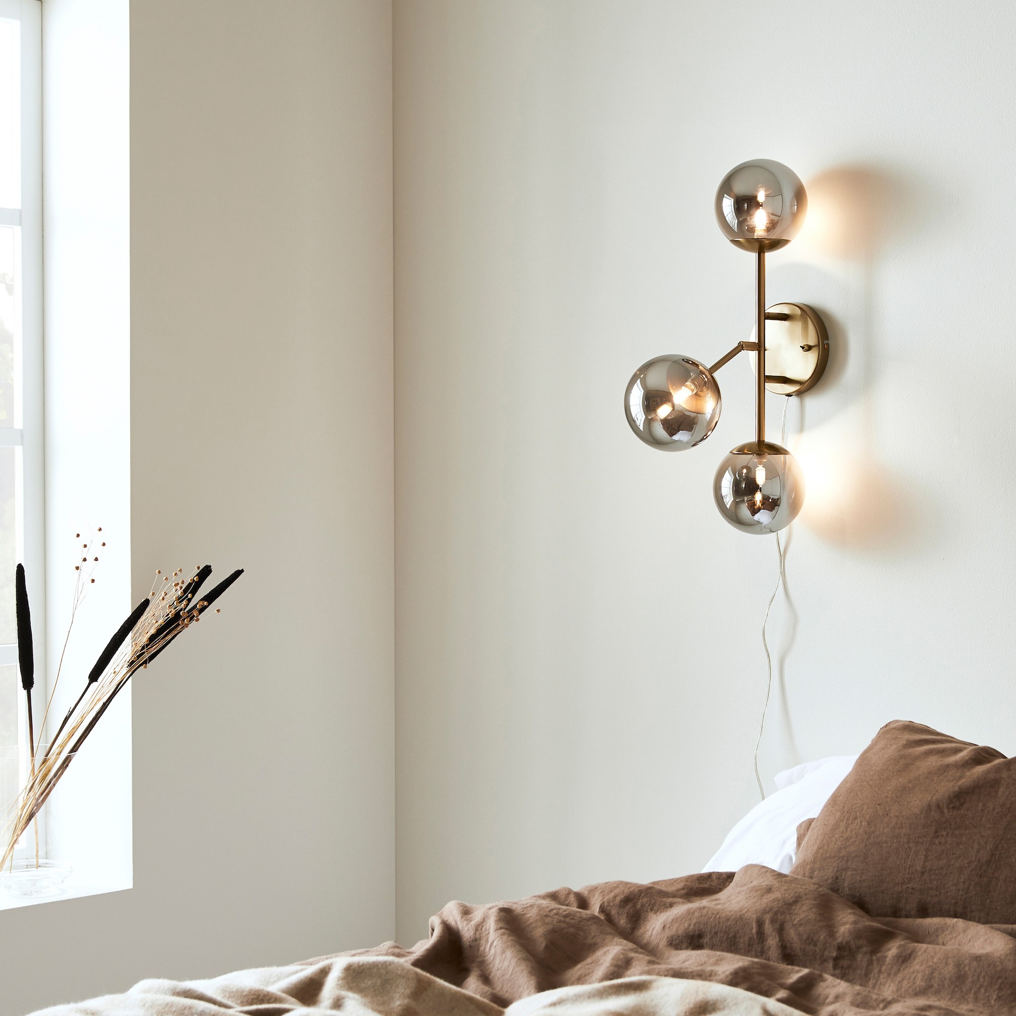 Vägglampa Markslöjd Trinity 3L