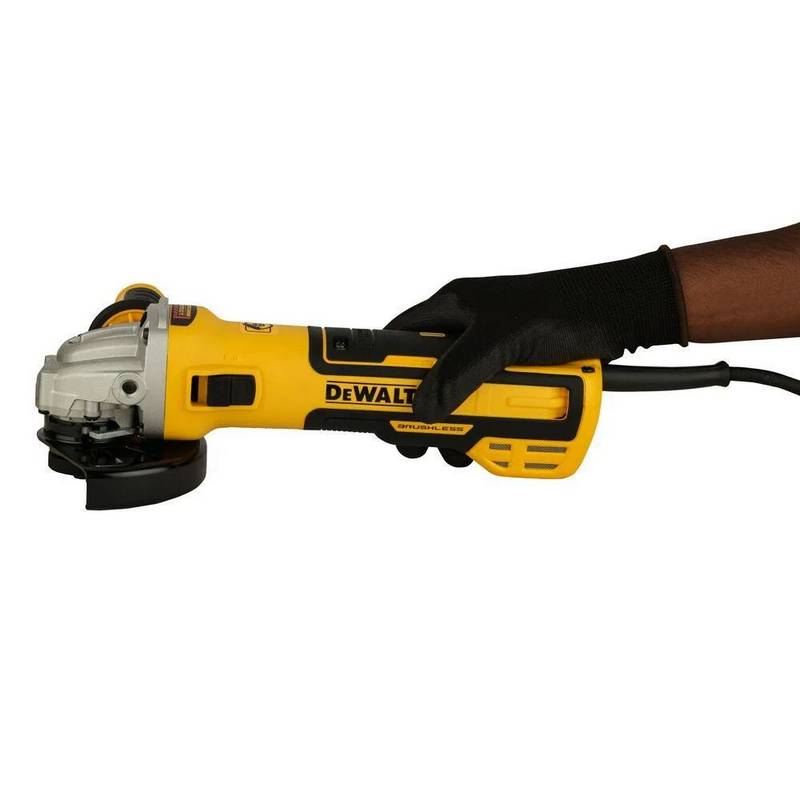 Vinkelslip DeWalt DWE4347 125mm 1700W 230V Kolborstfri
