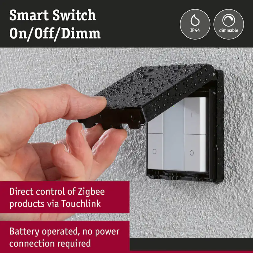 Strömbrytare Paulmann Smart Home Zigbee 3.0 Utomhus