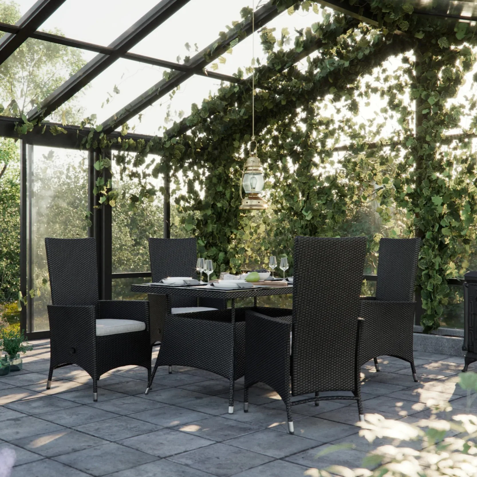 Spisegruppe Comfort Garden Thor 33