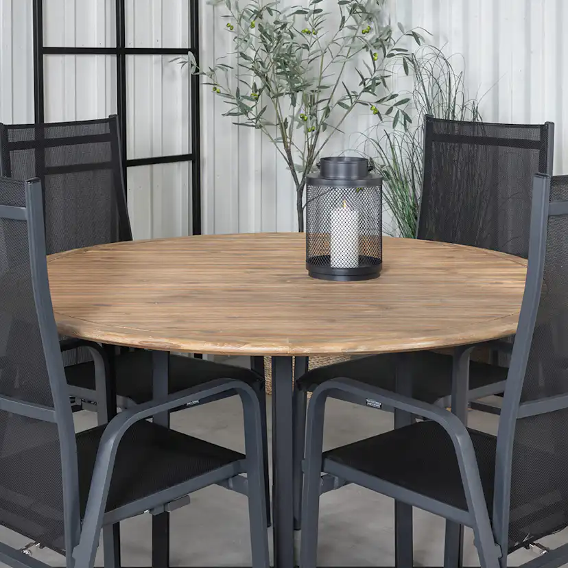Matgrupp Venture Home Zurc med 4 Curz Matstolar