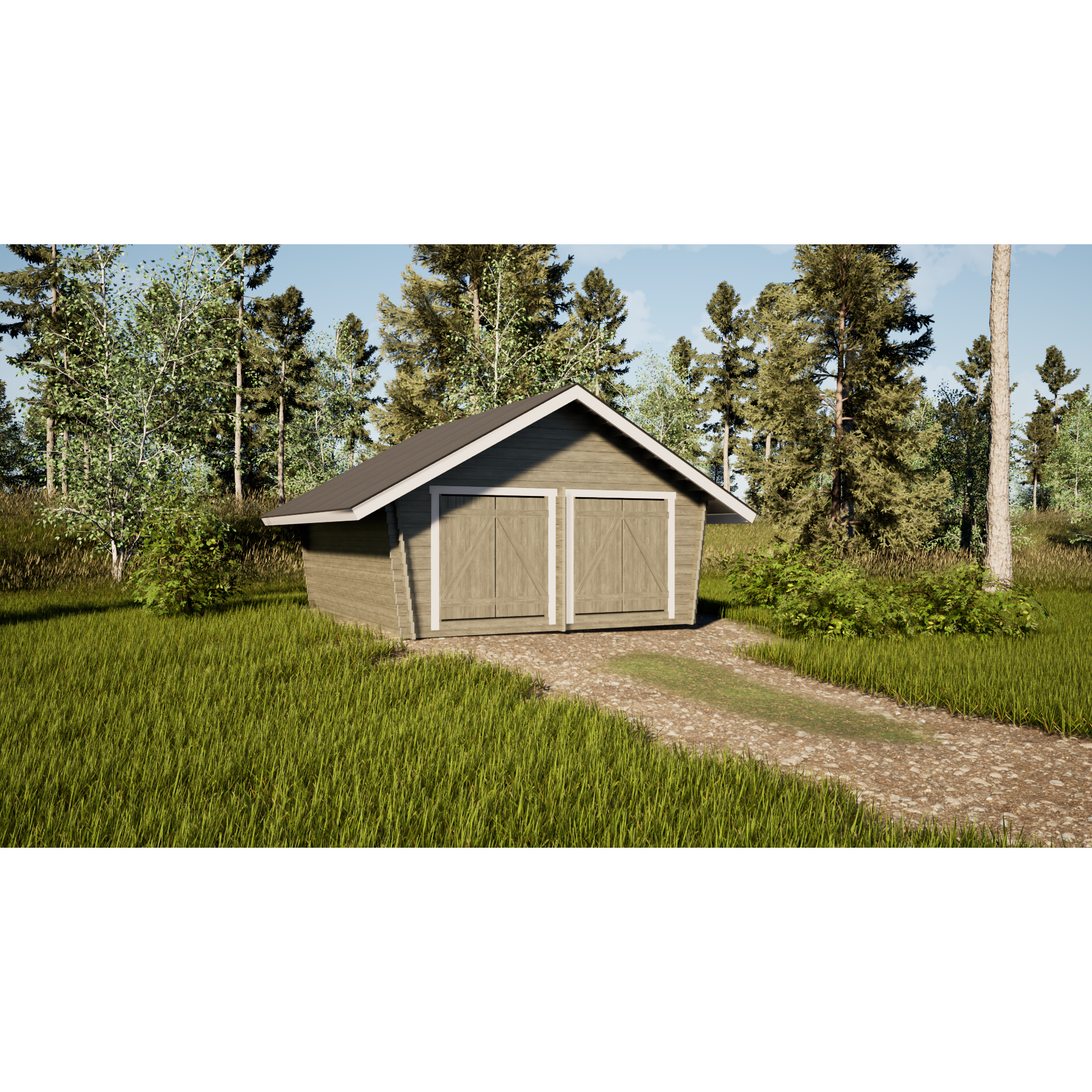 Timmerlada LP Garden Tuplakymppi  20 m²
