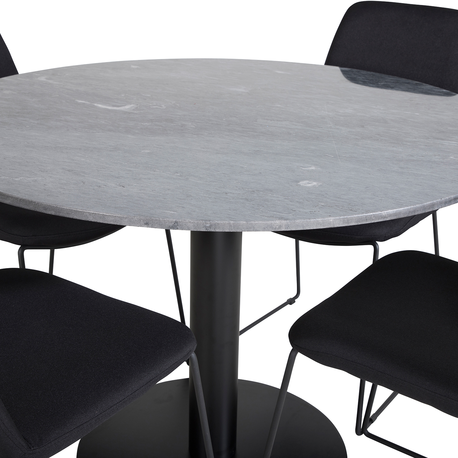 Matgrupp Venture Home Estelle med 4 Muscot Stolar PolyEstelletyg