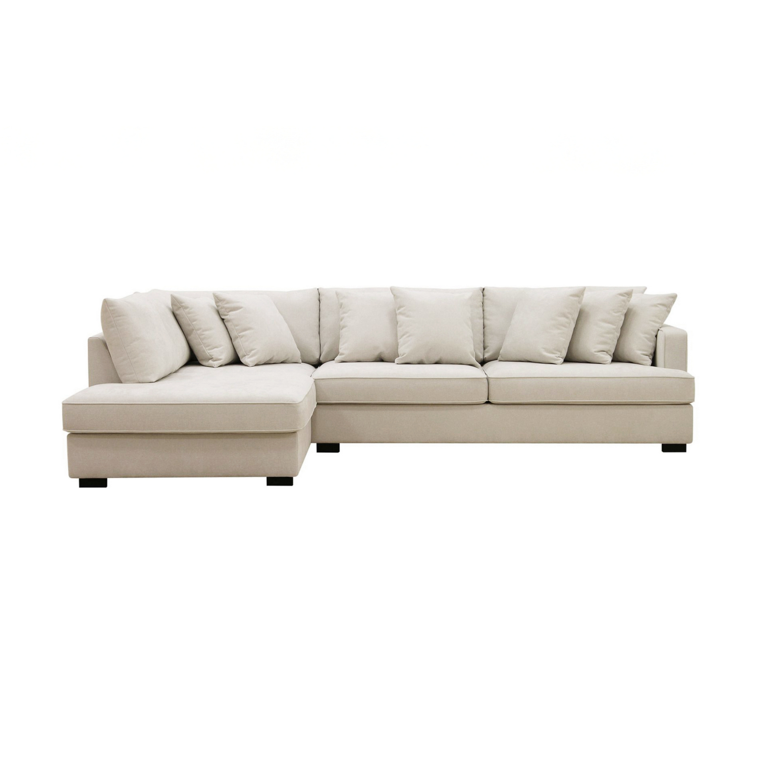 Soffa Scandinavian Choice Rossita 4-sits L-Formad Djup Schäslongsoffa