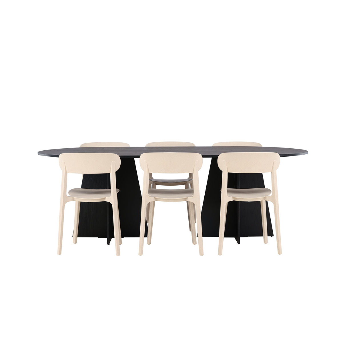 Matgrupp Venture Home Bootcut Oval med 6 st Åstol