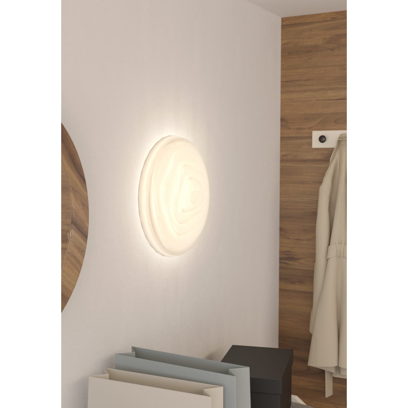 LED-CCT-DL Ø380 WEISS 'BATTISTONA' 380 mm