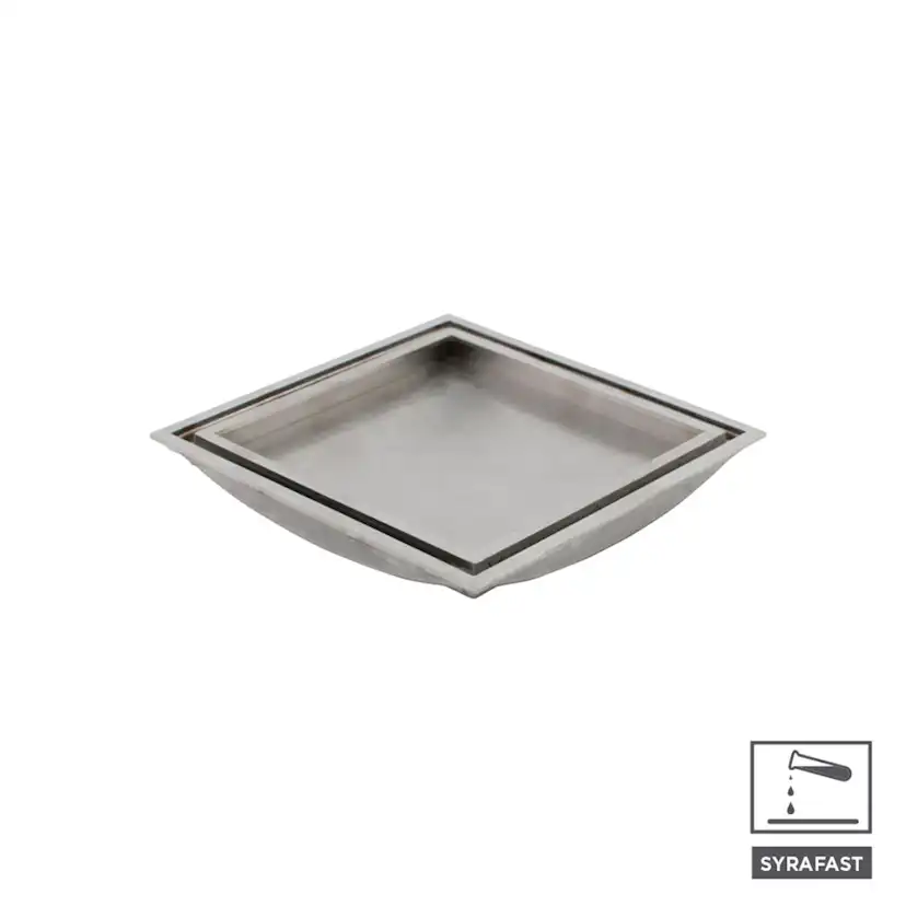 Golvbrunnsil Tebo Tile in Frame 147 Borstad