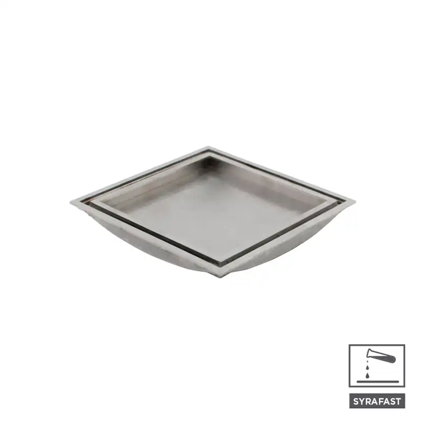 Golvbrunnsil Tebo Tile in Frame 147 Borstad