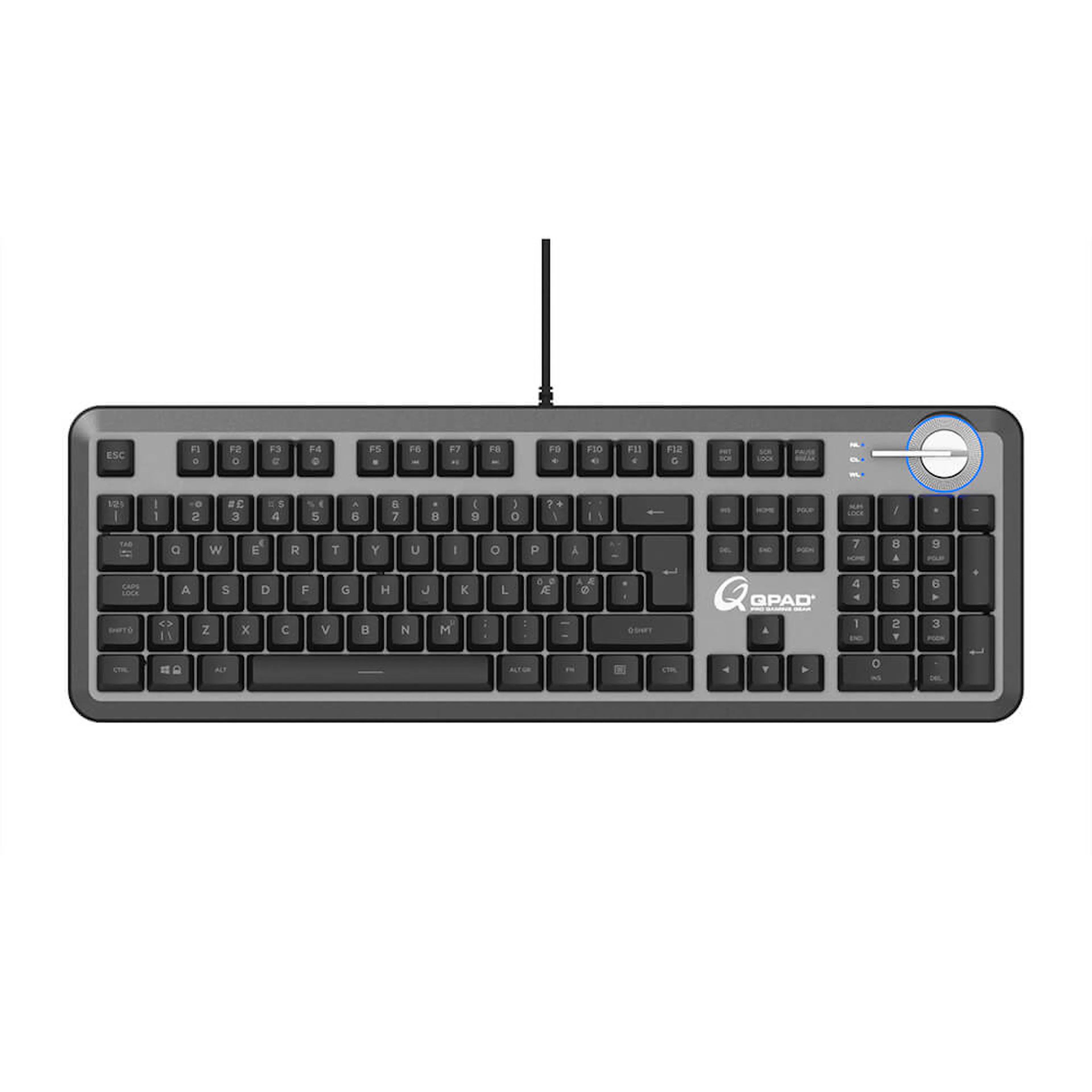 Gamingtangentbord Qpad MK95 Nordic