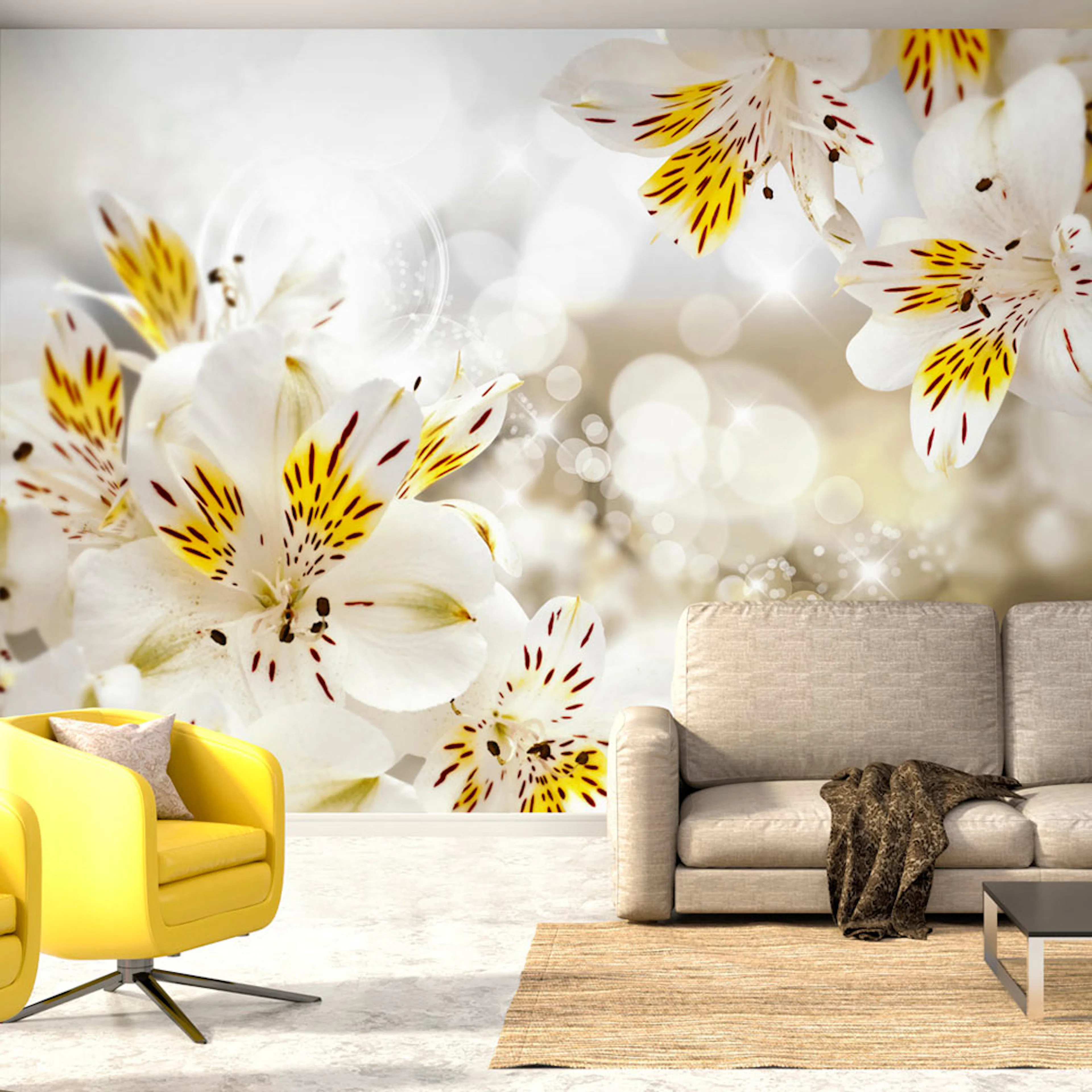 Fototapet Arkiio Sunny Alstroemeria
