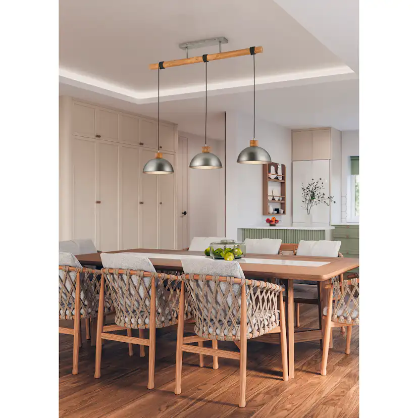 Taklampa Trio Delhi 3L E27