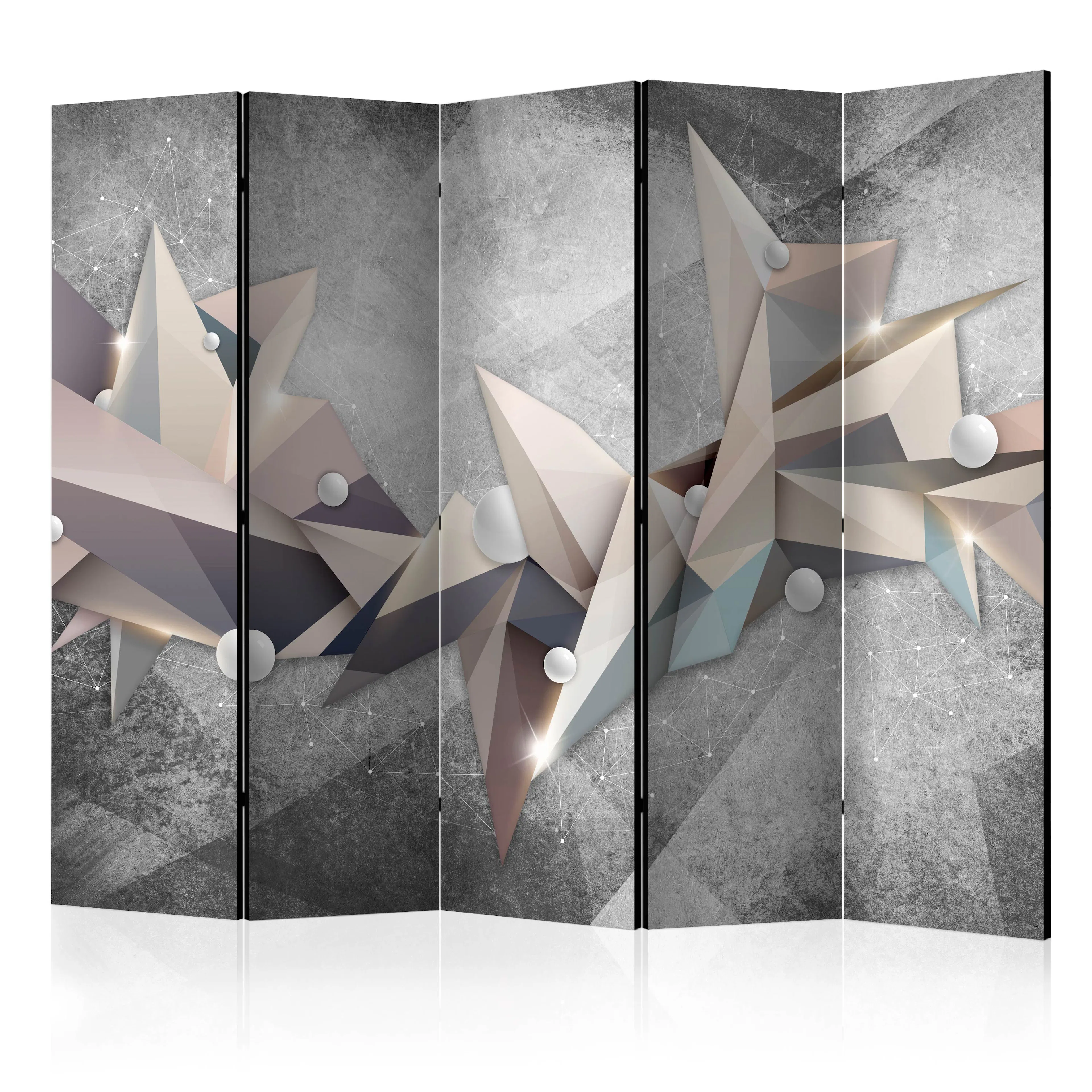 Rumsavdelare Skärmvägg Arkiio Geometrical Constellation II 225x172 cm