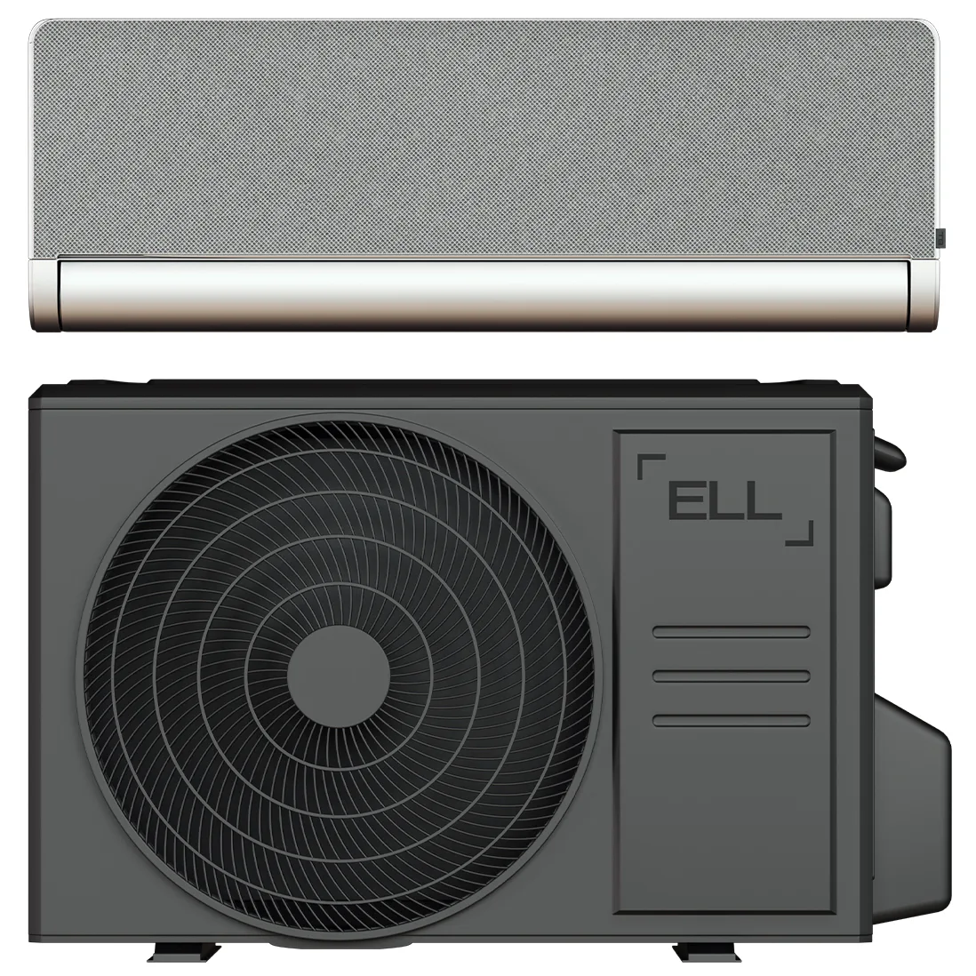 Värmepump ELL Front Silver