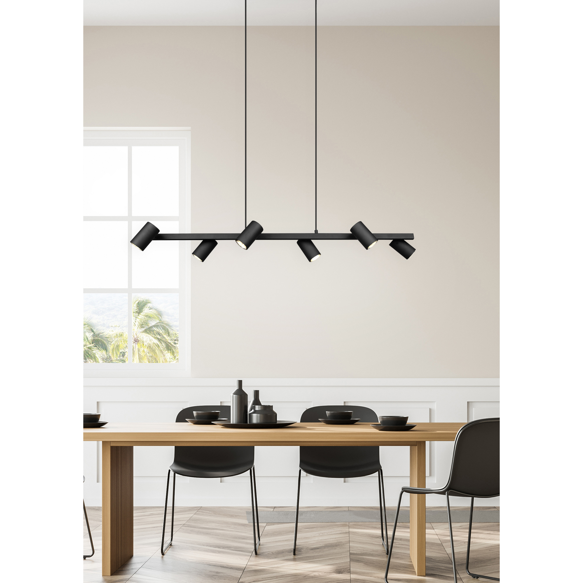 Taklampa Trio Marley 6L 115 cm GU10