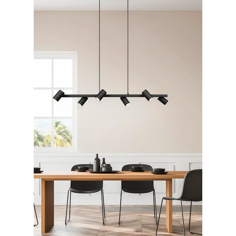Taklampa Trio Marley 6L 115 cm GU10