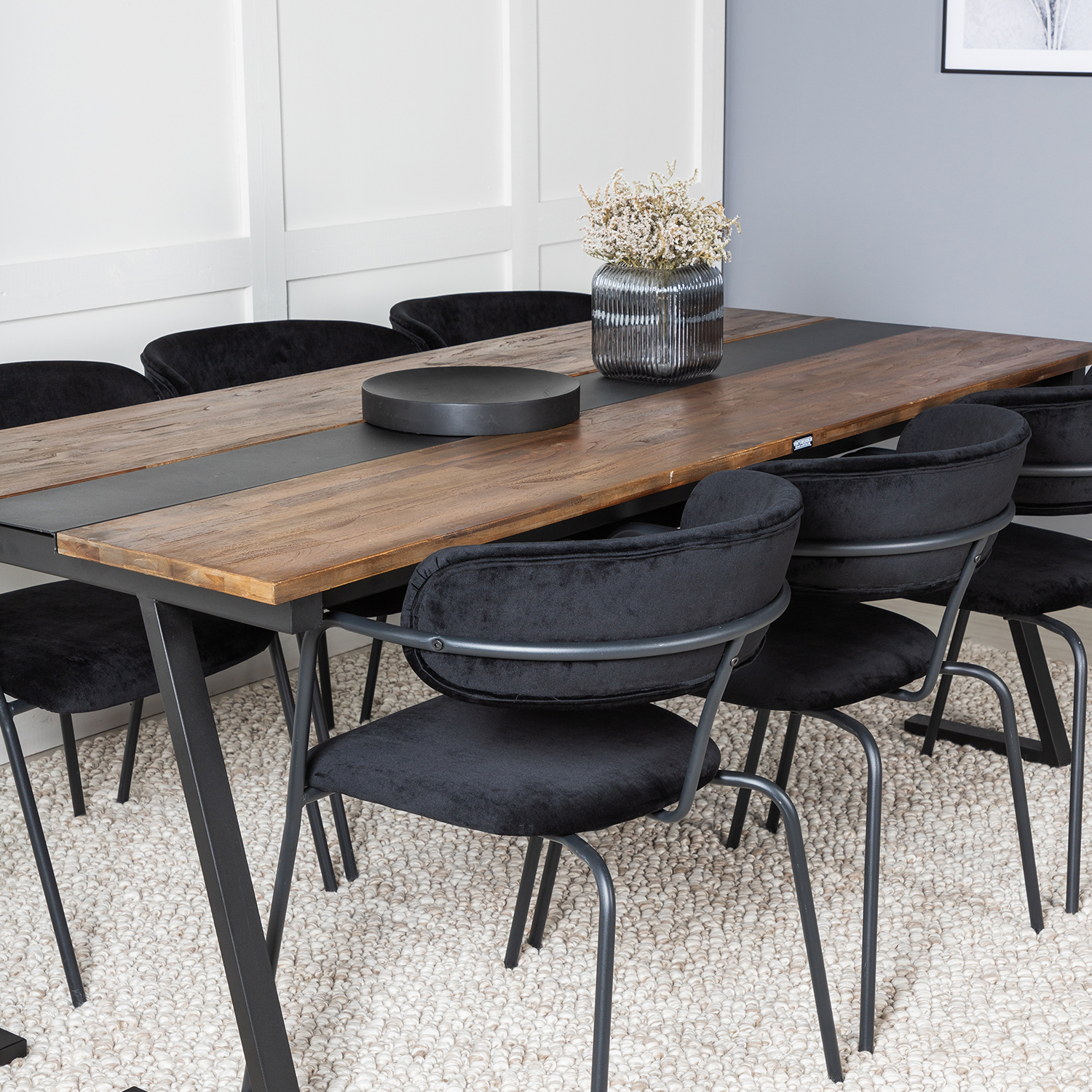 Matgrupp Venture Home Jane med 6 Aris Stolar