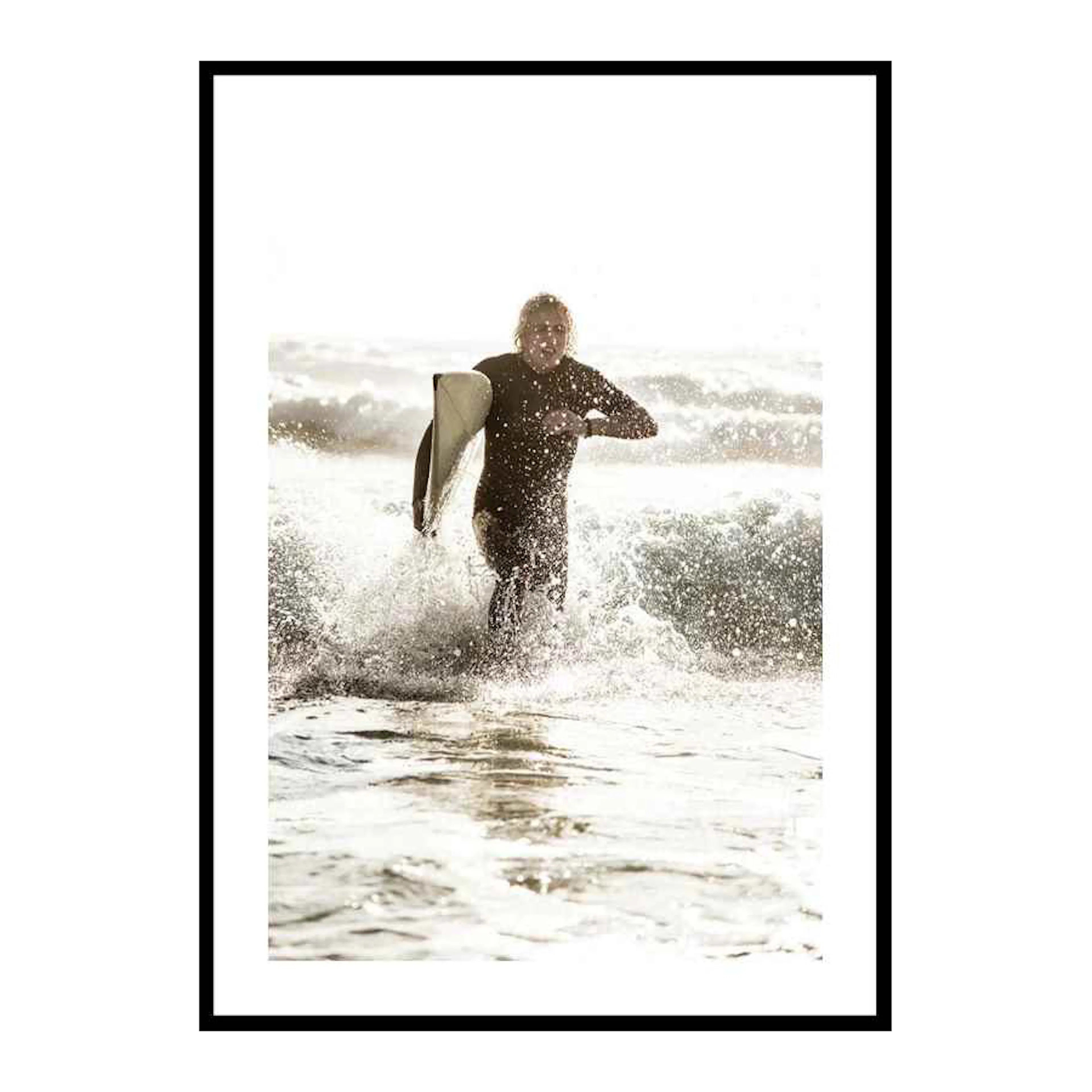 Running Surfer 30x40 cm