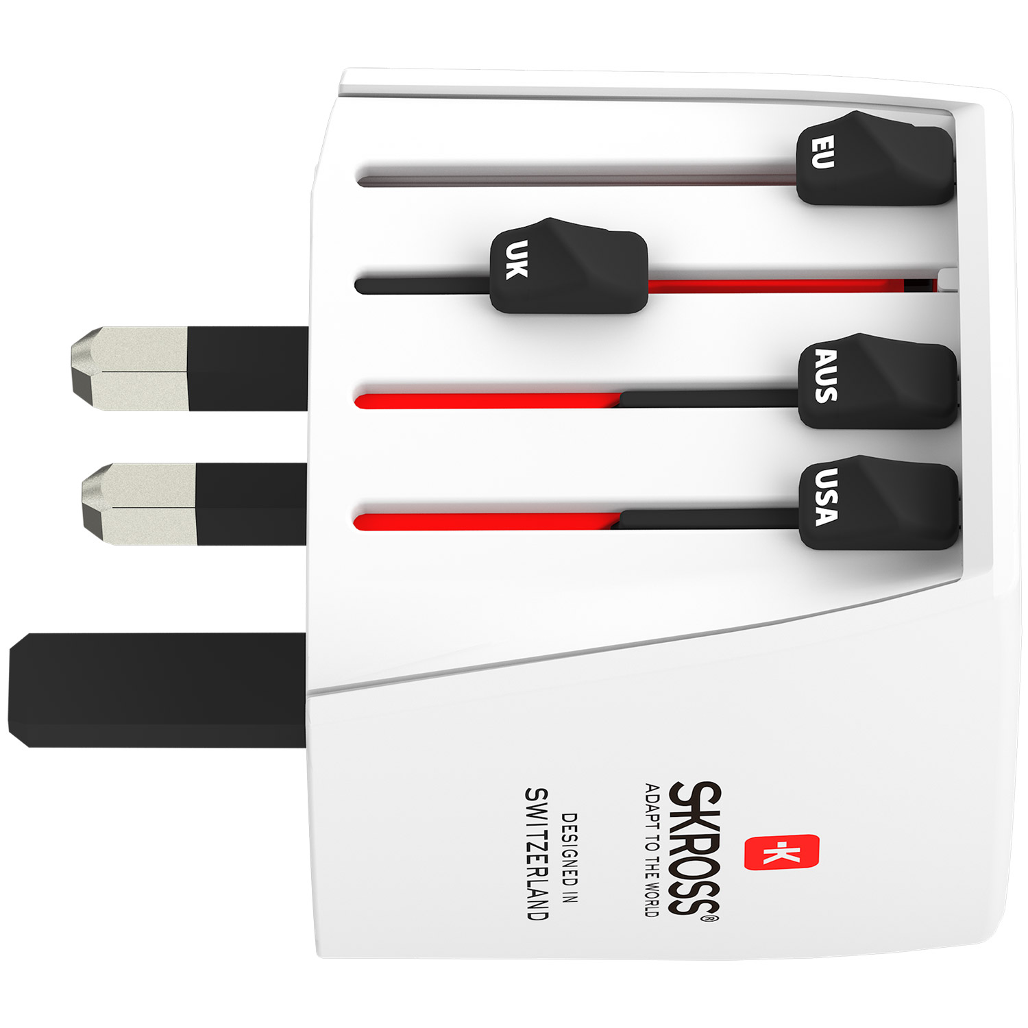 Världsreseadapter SKROSS MUV Micro Ojordad